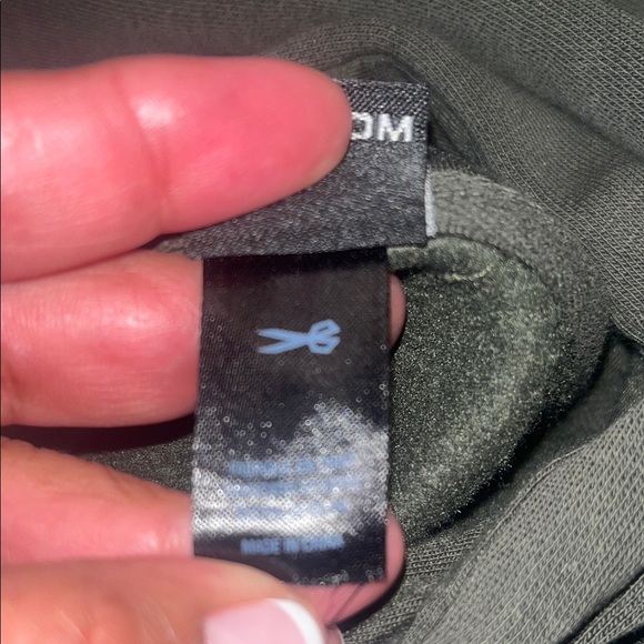 Volcom Donover NWOT Hoodie Dark Green SIZE LARGE - Picture 9 of 11